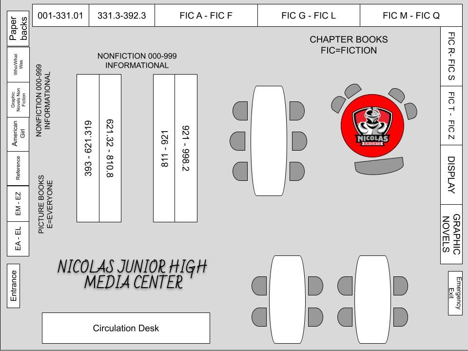 Nicolas Library Map